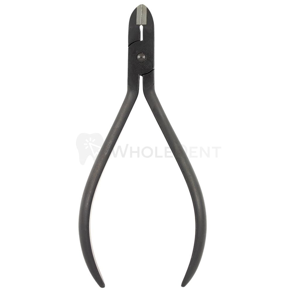 OrthoPremium Black Hard Wire Cutter 15°, 12mm-Orthodontic Cutters-WholeDent.com