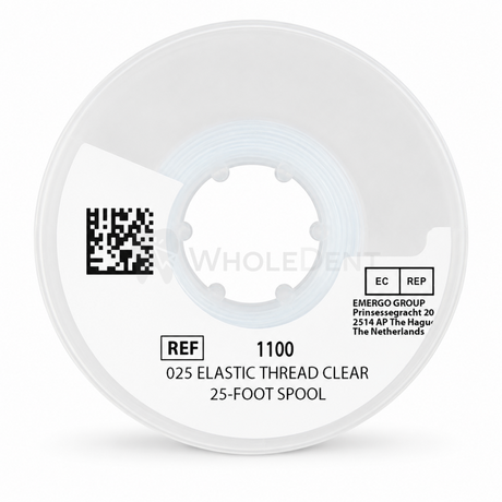 OrthoQuest Elastomeric Tube Clear Ø0.025’’ - Elastomeric Tube 