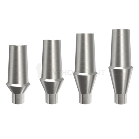  Osstem®Ts Compatible Mini Platform Straight Abutment With Shoulder 