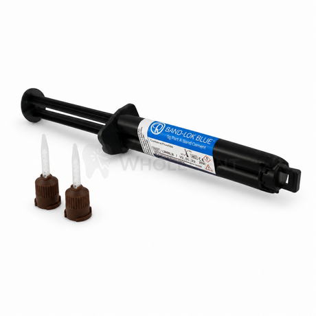  Reliance Ortho Band Lok Blue Cement Syringe 10g - Orthodontic Adhesive 