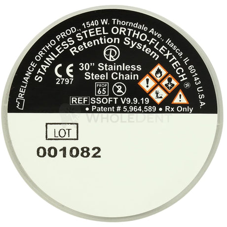  Reliance Ortho-Flextech Stainless Steel Lingual Retainer Wire Orthodontic 