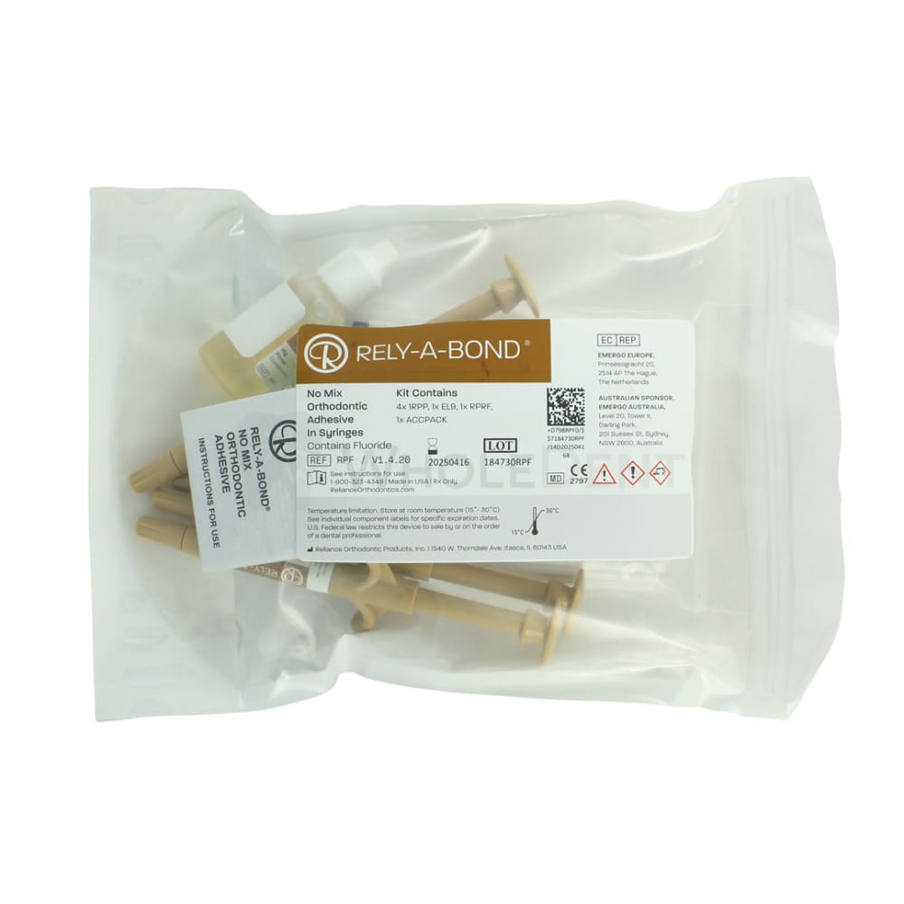 Reliance Ortho Rely-A-Bond Syringe Kit Orthodontic Adhesive