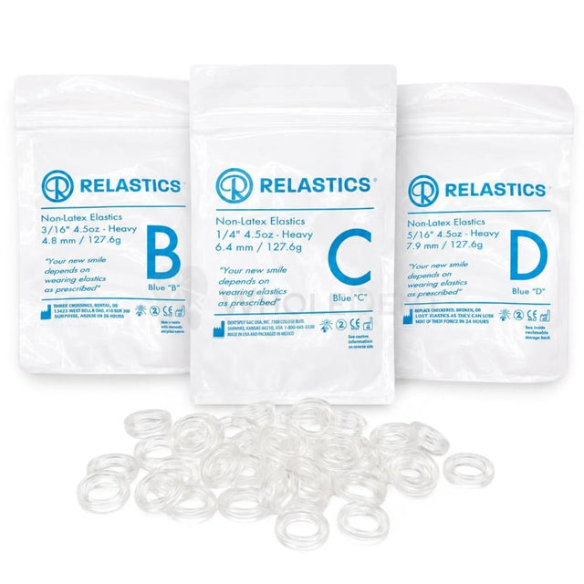Reliance Orthodontics Relastics Non Latex Elastics - Orthodontic Elastic
