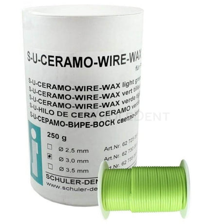 Schuler Wire Wax Green 250G Quantity / Ø3.0Mm Orthodontic