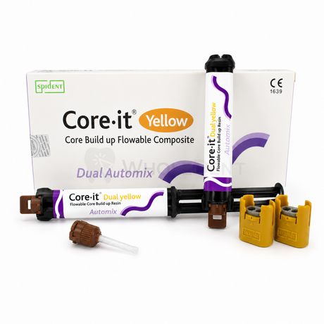  Spident Core it® Dual Cured Core Build-up Resin Syringes 