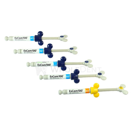  Spident Escom100® Restorative Nanohybrid Composite Resin System Kit Flowable 