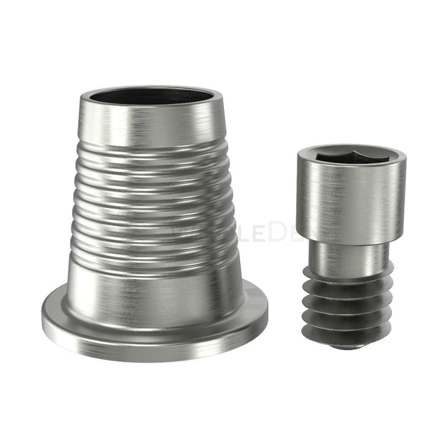SURCAM® Dental Compatible CAD/CAM Multi Unit Titanium Sleeve Base - Titanium Base