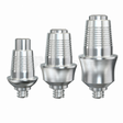  SURCAM® Dental Compatible CAD/CAM Rotational Ti-Base Standard Platform - Titanium Base 