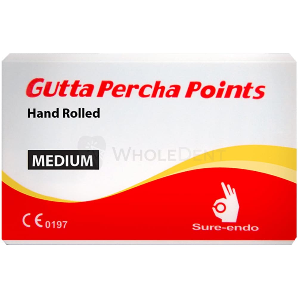 SureEndo HandRolled Gutta Percha Points WholeDent