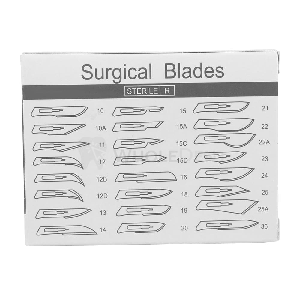 Surgical Scalpel Blades - 100Pcs