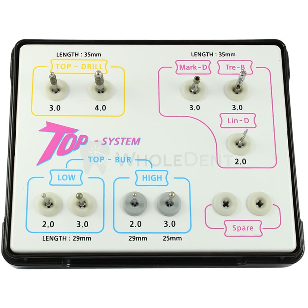 Surgident Top System Osteotome Kit Surgical
