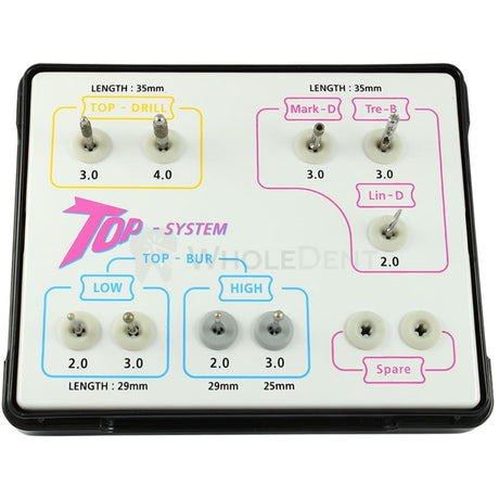Surgident Top System Osteotome Kit Surgical
