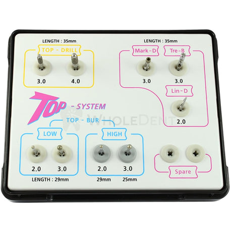  Surgident Top System Osteotome Kit Surgical 