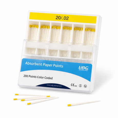  UDG Absorbent Paper Points 2% - 200pcs - Absorbent Paper Points 