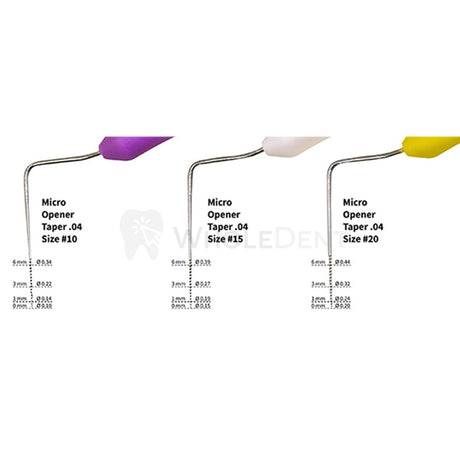  Udg M3-Micro Opener #10 #15 #20 Set Orthodontic Holder 