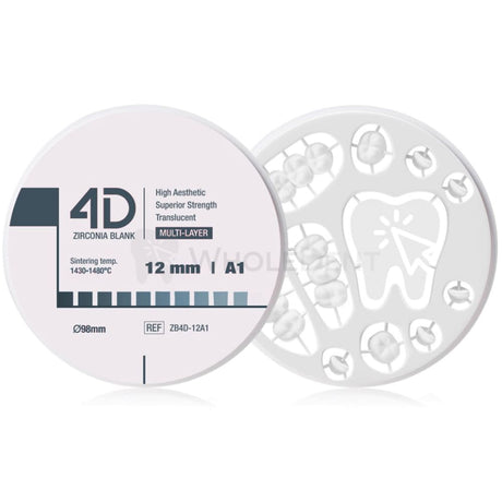  Wholedent 4D Zirconia Blank 